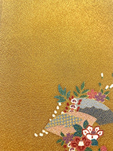 画像をギャラリービューアに読み込む, 地紙に草花模様【シュッケニ】