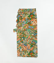 画像をギャラリービューアに読み込む, 裂取りに草花模様