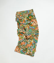 画像をギャラリービューアに読み込む, 裂取りに草花模様