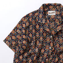 画像をギャラリービューアに読み込む, 斜め格子に花模様【S】