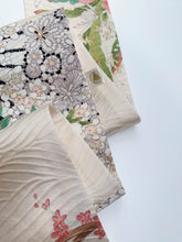 画像をギャラリービューアに読み込む, 総波地紋に花尽くし扇模様