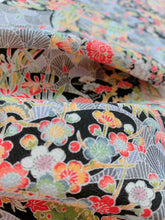 画像をギャラリービューアに読み込む, 家屋に樹木・花模様【シュッケニ】