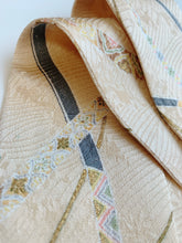 画像をギャラリービューアに読み込む, 熨斗に花古典柄模様総地紋【短】