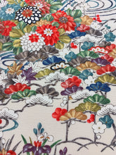 画像をギャラリービューアに読み込む, 流水に草花模様【シュッケニ】
