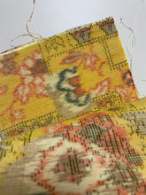 画像をギャラリービューアに読み込む, 色紙に花幾何学模様織り出し十日町紬【L】