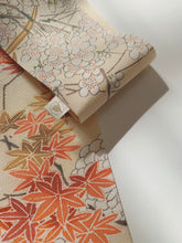 画像をギャラリービューアに読み込む, 片輪車に枝梅菊牡丹模様【短】②