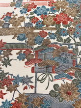 画像をギャラリービューアに読み込む, 屋敷に草花模様【タックタイプ】