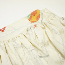 画像をギャラリービューアに読み込む, 扇に楓・梅・枝垂れ模様【ギャザーラップ・再販】