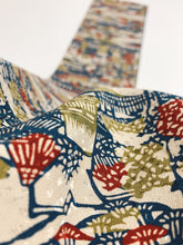 画像をギャラリービューアに読み込む, 家屋に草花模様総斑点地紋