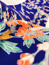 画像をギャラリービューアに読み込む, 花に枝流し模様【シュッケニ】