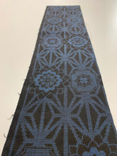 画像をギャラリービューアに読み込む, 麻の葉に華紋織り出し本場泥大島紬着物5マルキ【L】