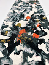 画像をギャラリービューアに読み込む, 抽象枝墨模様金彩あり【ギャザータイプ】