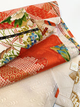 画像をギャラリービューアに読み込む, 雲に花扇模様御所車地紋【長】