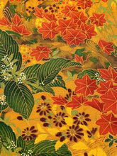 画像をギャラリービューアに読み込む, 荒波に菊楓模様【シュッケニ】