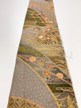 画像をギャラリービューアに読み込む, 総金彩の古典柄・御所車模様【シュッケニ】