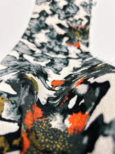 画像をギャラリービューアに読み込む, 抽象枝墨模様金彩あり【ギャザータイプ】