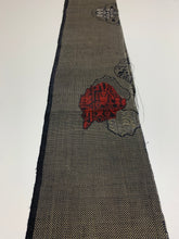 画像をギャラリービューアに読み込む, 変わり色紙に抽象画模様織り出し本場泥大島紬(5マルキ)