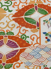 画像をギャラリービューアに読み込む, 総牡丹地紋に向かい蝶に古典模様【シュッケニ】