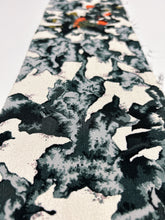 画像をギャラリービューアに読み込む, 抽象枝墨模様金彩あり【ギャザータイプ】