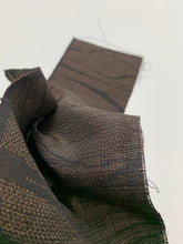 画像をギャラリービューアに読み込む, 変わり横段模様織り出し手織り紬【L】