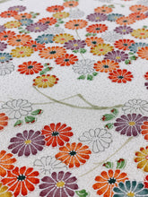 画像をギャラリービューアに読み込む, 菊模様霧吹き地紋【シュッケニ】