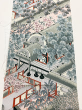 画像をギャラリービューアに読み込む, 屋敷に松竹梅模様【シュッケニ】【化繊】