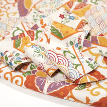 画像をギャラリービューアに読み込む, 総牡丹地紋に向かい蝶に古典模様【シュッケニ】