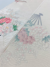 画像をギャラリービューアに読み込む, 総波地紋に花尽くし扇模様