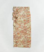 画像をギャラリービューアに読み込む, 屏風に花鳥模様総葉地紋