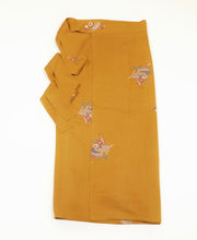 画像をギャラリービューアに読み込む, 地紙に草花模様【シュッケニ】