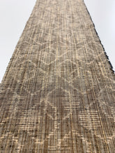 画像をギャラリービューアに読み込む, 幾何学模様織り出し手織り紬着物【L】