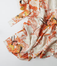 画像をギャラリービューアに読み込む, 花壺に鹿子地紙模様総地紋【タックタイプ】