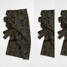 画像をギャラリービューアに読み込む, 亀甲に華紋模様織り出し本場泥大島紬(5マルキ)