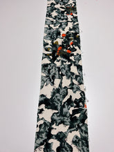 画像をギャラリービューアに読み込む, 抽象枝墨模様金彩あり【ギャザータイプ】