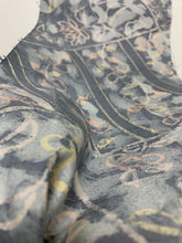 画像をギャラリービューアに読み込む, 切りばめ風花模様手織り節紬【M】