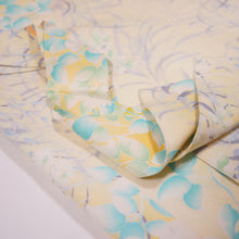 画像をギャラリービューアに読み込む, 暈し花に葉模様【シュッケニ】