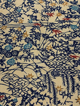 画像をギャラリービューアに読み込む, 草花模様上代紬【S】
