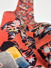 画像をギャラリービューアに読み込む, 花鳥に茶屋辻模様【ギャザータイプ】