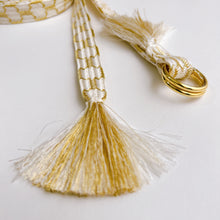 画像をギャラリービューアに読み込む, 金糸の亀甲組締め