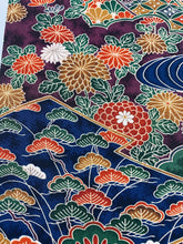 画像をギャラリービューアに読み込む, 流水に花古典柄模様【シュッケニ】
