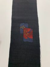 画像をギャラリービューアに読み込む, 色紙に花模様織り出し手織り紬着物【L】