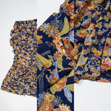 画像をギャラリービューアに読み込む, 花鳥に扇宝模様【ギャザータイプ】