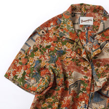 画像をギャラリービューアに読み込む, 屋敷に花古典柄模様【S】