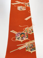 画像をギャラリービューアに読み込む, 手箱に扇模様斑点地紋【シュッケニ】