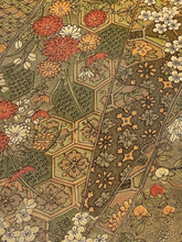 画像をギャラリービューアに読み込む, 熨斗に花古典柄模様【シュッケニ】