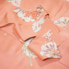 画像をギャラリービューアに読み込む, 雪輪に草花模様【シュッケニ】