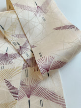 画像をギャラリービューアに読み込む, 抽象鳥模様総地紋【短】