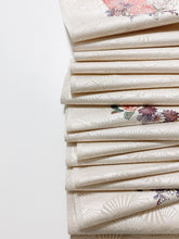 画像をギャラリービューアに読み込む, 金通しに扇に牡丹模様総扇地紋【タックタイプ】