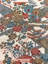 画像をギャラリービューアに読み込む, 屋敷に草花模様【タックタイプ】