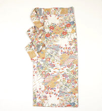 画像をギャラリービューアに読み込む, 波に草花・鼓模様【シュッケニ】